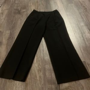 Brooks Brothers Black Pants slacks side zipper Wool Vintage Women's Size 10